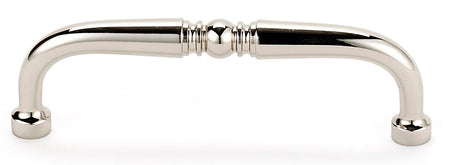 Alno A702-35-PN: 3-1/2" cc Traditional Cabinet Pull - Polished Nickel