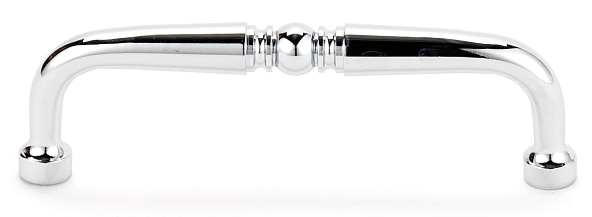 Alno A702-4-PC: 4" cc Traditional Cabinet Pull - Polished Chrome