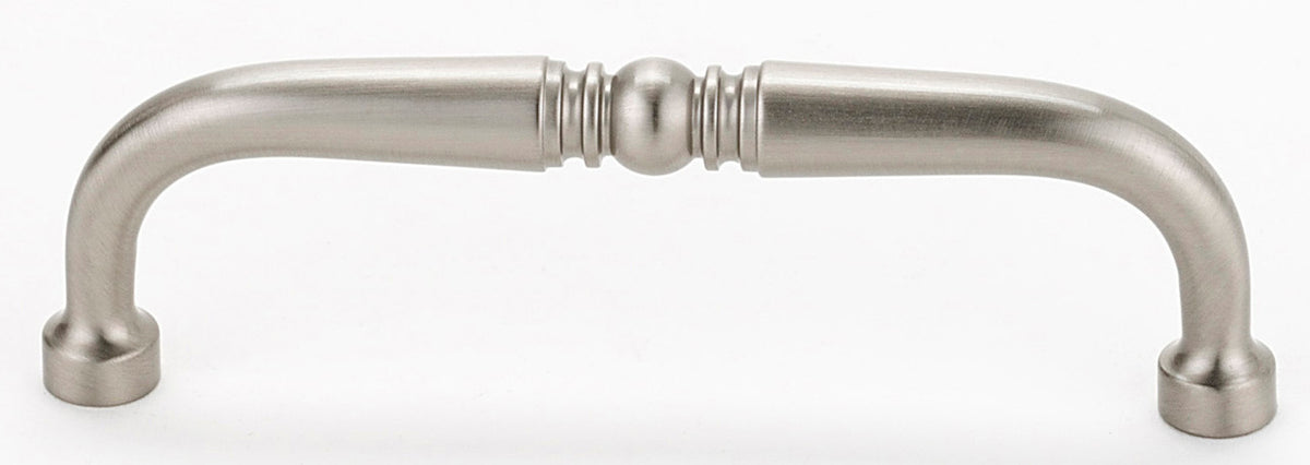 Alno A702-4-SN: 4" cc Traditional Cabinet Pull - Satin Nickel