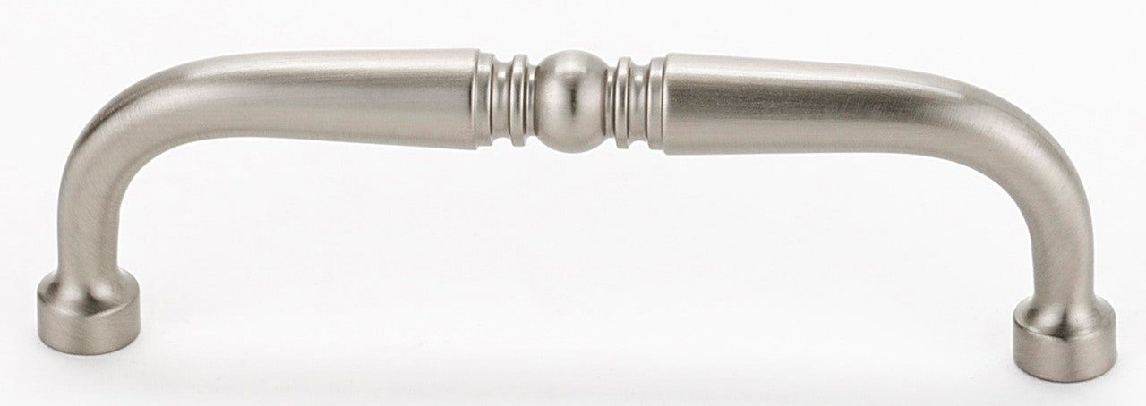 Alno A702-4-SN: 4" cc Traditional Cabinet Pull - Satin Nickel
