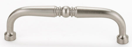 Alno A702-4-SN: 4" cc Traditional Cabinet Pull - Satin Nickel