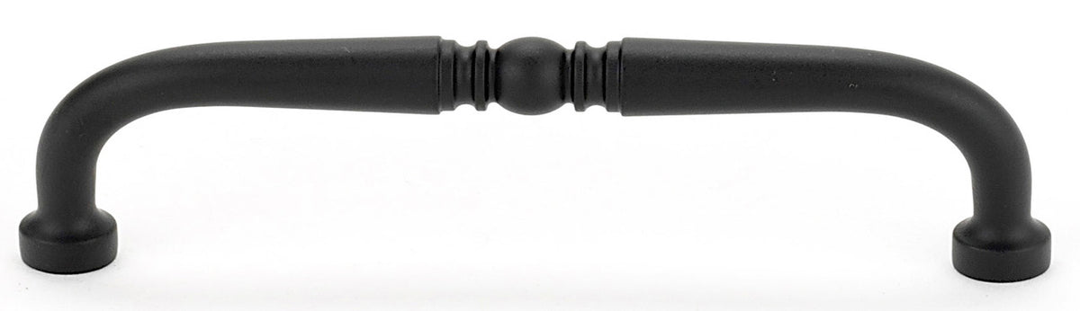 Alno A702-6-MB: 6" cc Traditional Cabinet Pull - Matte Black