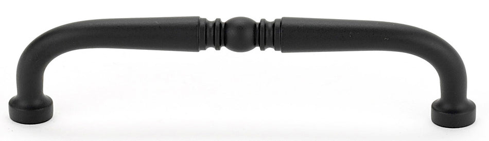 Alno A702-6-MB: 6" cc Traditional Cabinet Pull - Matte Black