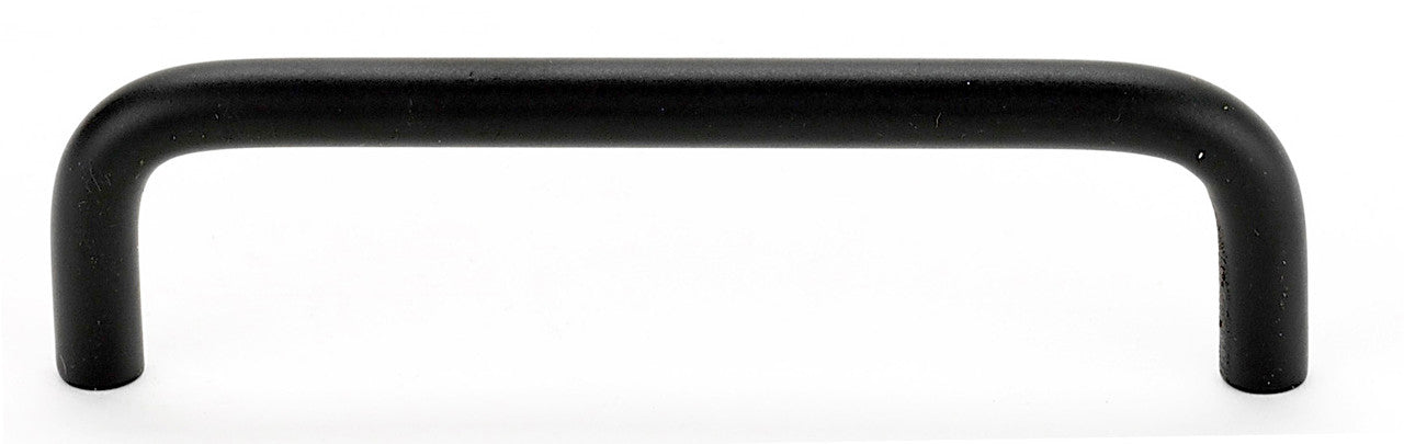 Alno A703-35-MB: 3-1/2" cc Traditional Cabinet Pull - Matte Black