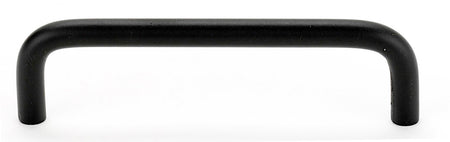 Alno A703-35-MB: 3-1/2" cc Traditional Cabinet Pull - Matte Black