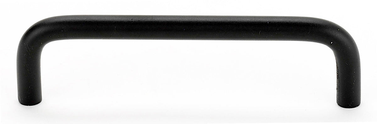 Alno A703-4-MB: 4" cc Traditional Cabinet Pull - Matte Black