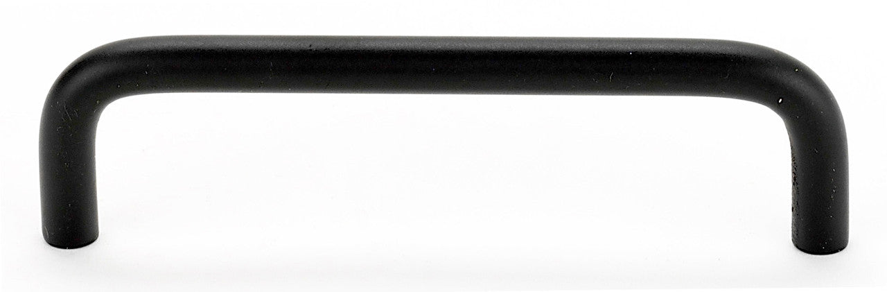 Alno A703-4-MB: 4" cc Traditional Cabinet Pull - Matte Black