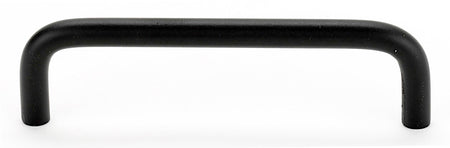 Alno A703-4-MB: 4" cc Traditional Cabinet Pull - Matte Black