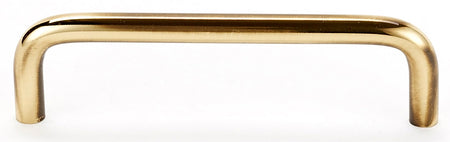 Alno A703-4-PA: 4" cc Traditional Cabinet Pull - Polished Antique