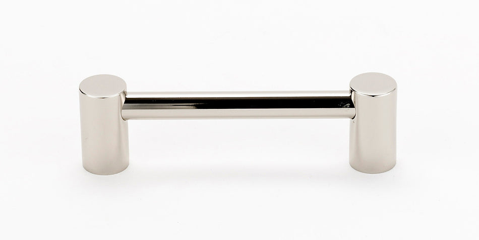 Alno A715-3-PN: 3" cc Contemporary I Cabinet Pull - Polished Nickel