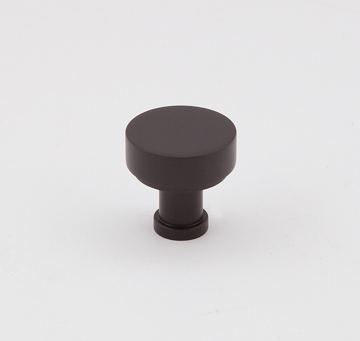 Alno A716-1-BRZ: 1" Moderne Cabinet Knob - Bronze