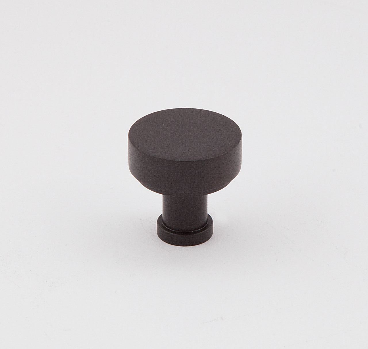 Alno A716-1-BRZ: 1" Moderne Cabinet Knob - Bronze