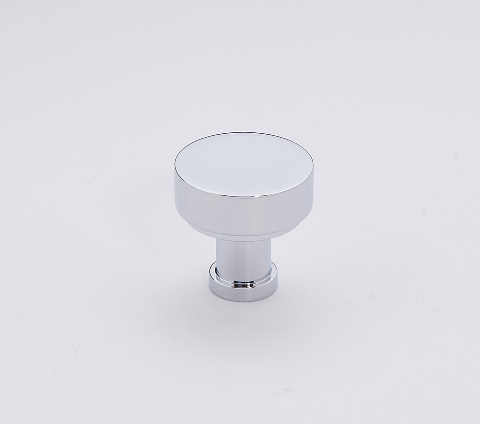 Alno A716-1-PC: 1" Moderne Cabinet Knob - Polished Chrome