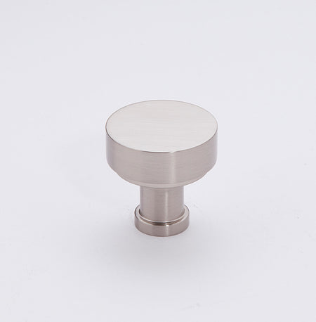 Alno A716-1-SN: 1" Moderne Cabinet Knob - Satin Nickel