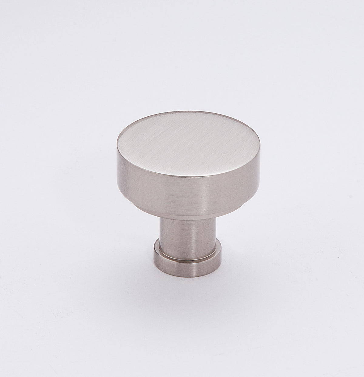 Alno A716-18-SN: 1-1/8" Moderne Cabinet Knob - Satin Nickel
