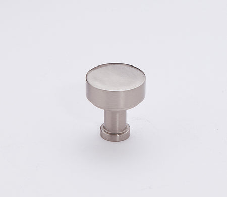 Alno A716-34-SN: 3/4" Moderne Cabinet Knob - Satin Nickel