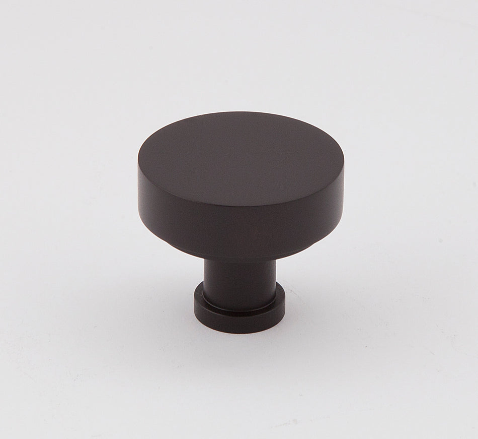 Alno A716-38-BRZ: 1-1/2" Moderne Cabinet Knob - Bronze