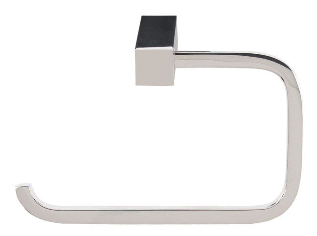 Alno A7166-PB/NL: Spa 2 Single Post Tissue Holder - Unlacquered Brass
