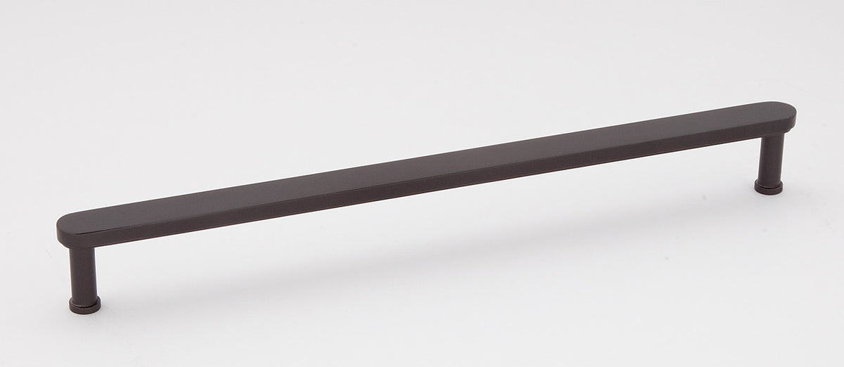 Alno A717-12-BRZ: 12" cc Moderne Appliance Pull - Bronze