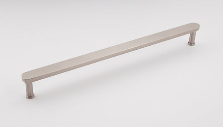 Alno A717-12-SN: 12" cc Moderne Appliance Pull - Satin Nickel