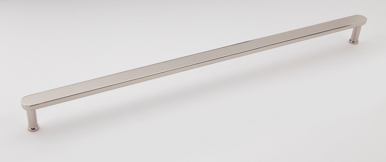 Alno A717-18-PN: 18" cc Moderne Appliance Pull - Polished Nickel