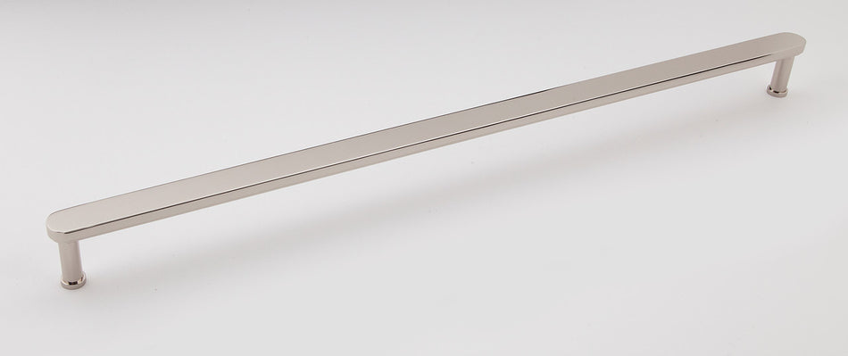 Alno A717-18-PN: 18" cc Moderne Appliance Pull - Polished Nickel