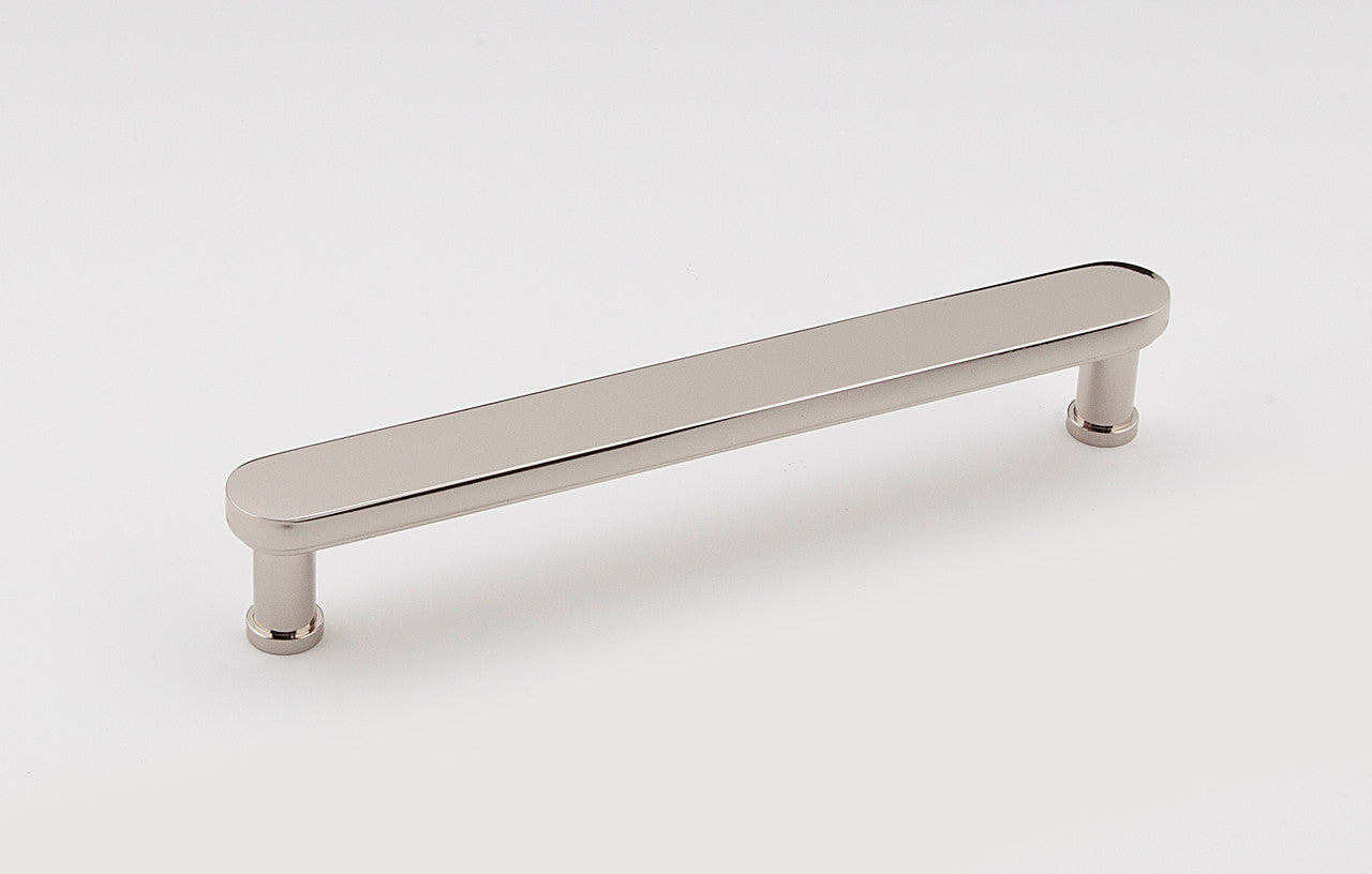 Alno A717-6-PN: 6" cc Moderne Cabinet Pull - Polished Nickel