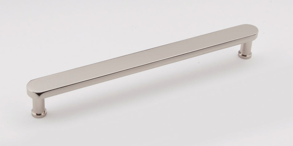 Alno A717-8-PN: 8" cc Moderne Cabinet Pull - Polished Nickel