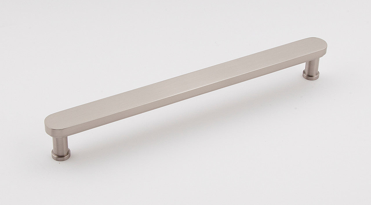 Alno A717-8-SN: 8" cc Moderne Cabinet Pull - Satin Nickel