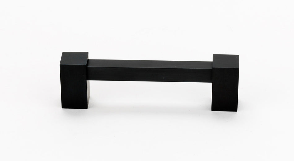Alno A718-4-BRZ: 4" cc Contemporary II Cabinet Pull - Bronze