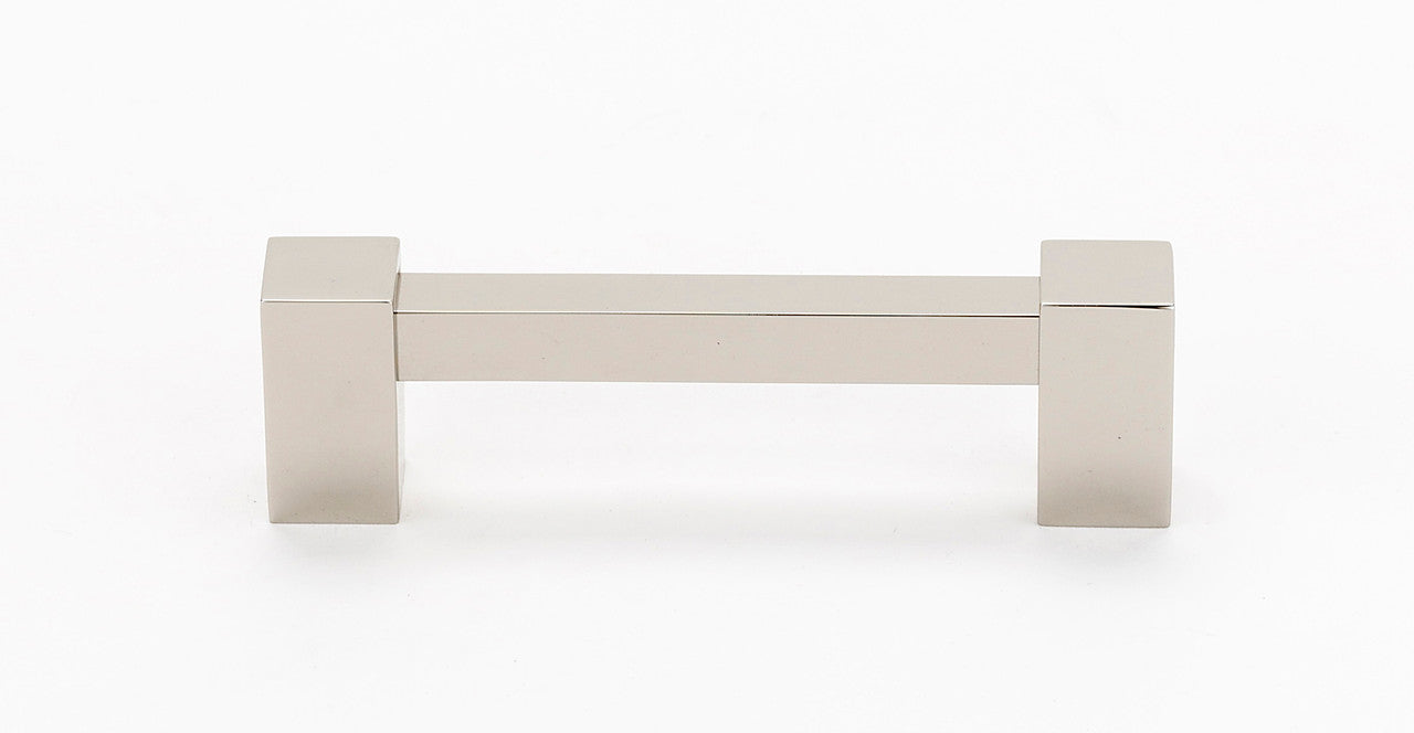 Alno A718-6-PN: 6" cc Contemporary II Cabinet Pull - Polished Nickel