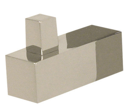 Alno A7180-PN: Spa 2 Cube Robe Hook - Polished Nickel
