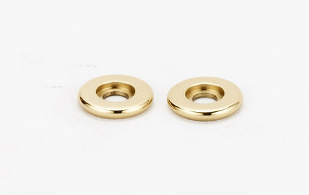 Alno A721-PB: 5/8" Traditional Rosette (pair) - Polished Brass