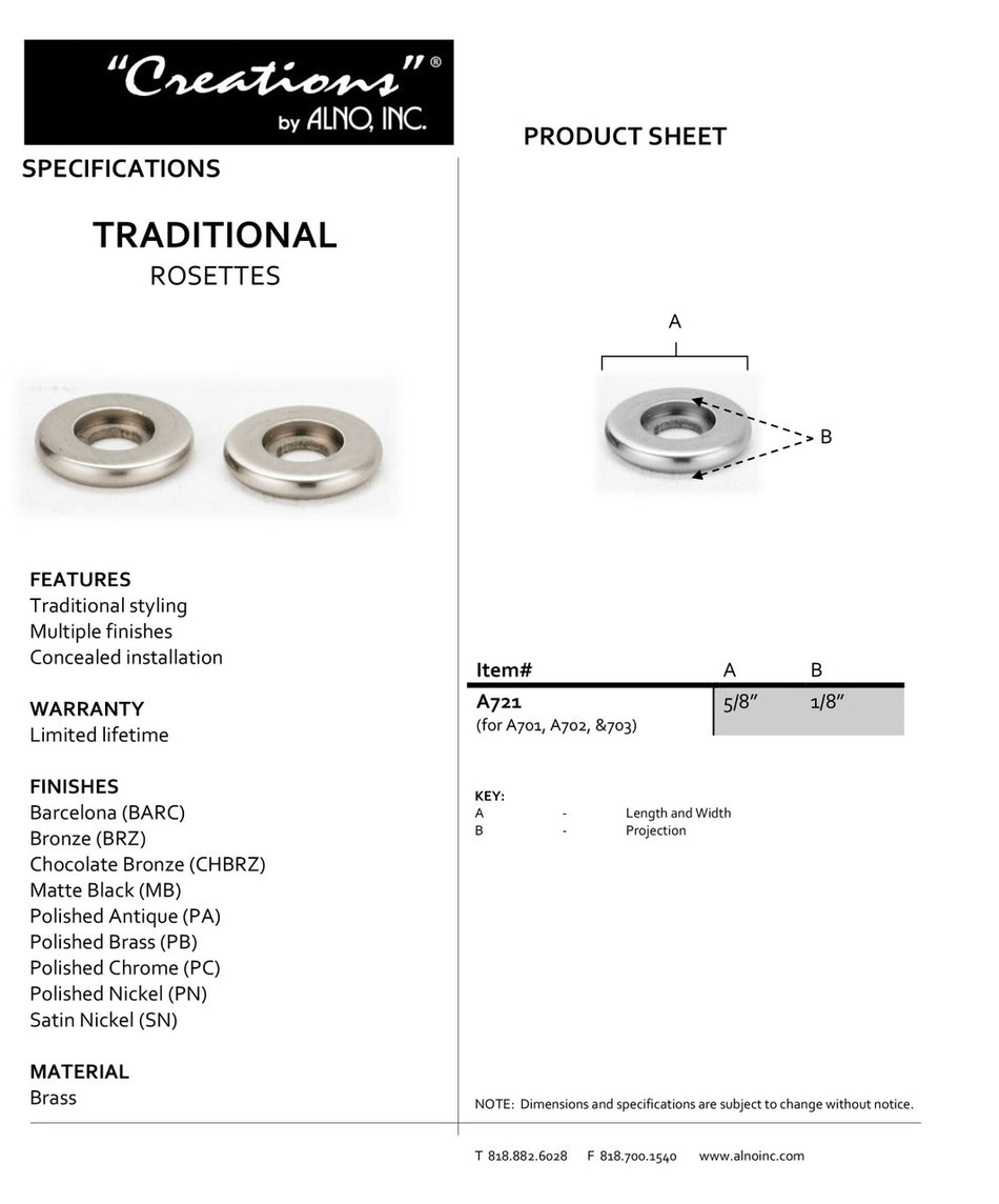 Specificaton Sheet