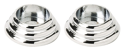 Alno A722-PN: 5/8" Traditional Rosette (pair) - Polished Nickel