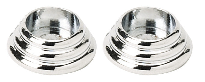 Alno A722-PN: 5/8" Traditional Rosette (pair) - Polished Nickel