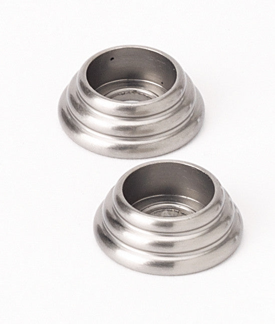 Alno A722-SN: 5/8" Traditional Rosette (pair) - Satin Nickel