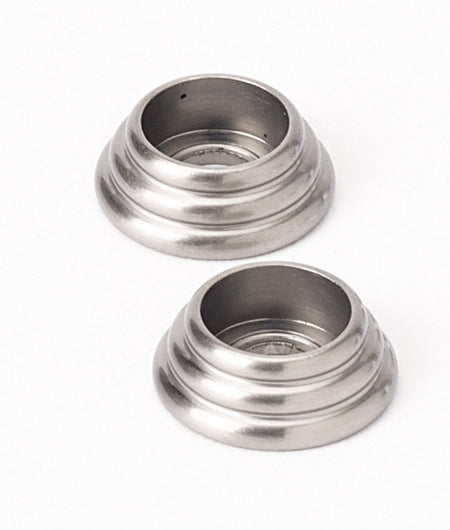 Alno A722-SN: 5/8" Traditional Rosette (pair) - Satin Nickel