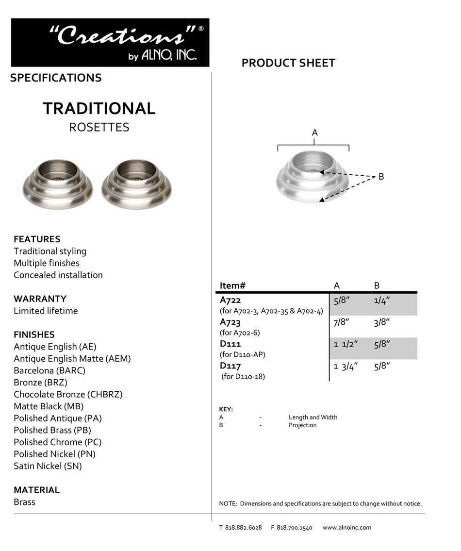 Specificaton Sheet