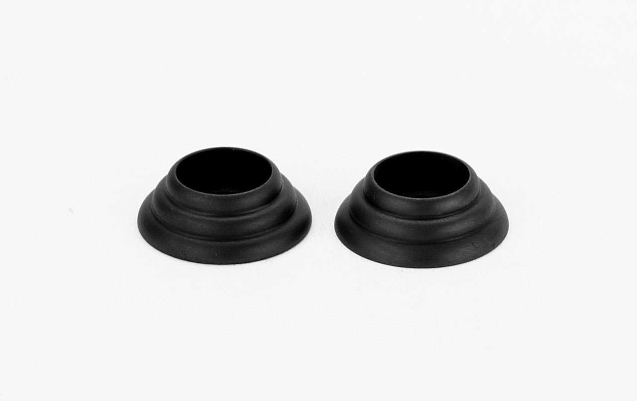 Alno A723-MB: 5/8" Traditional Rosette (pair) - Matte Black