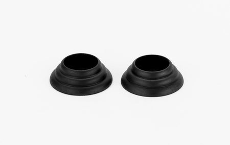 Alno A723-MB: 5/8" Traditional Rosette (pair) - Matte Black