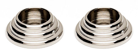 Alno A723-PN: 7/8" Traditional Rosette (pair) - Polished Nickel