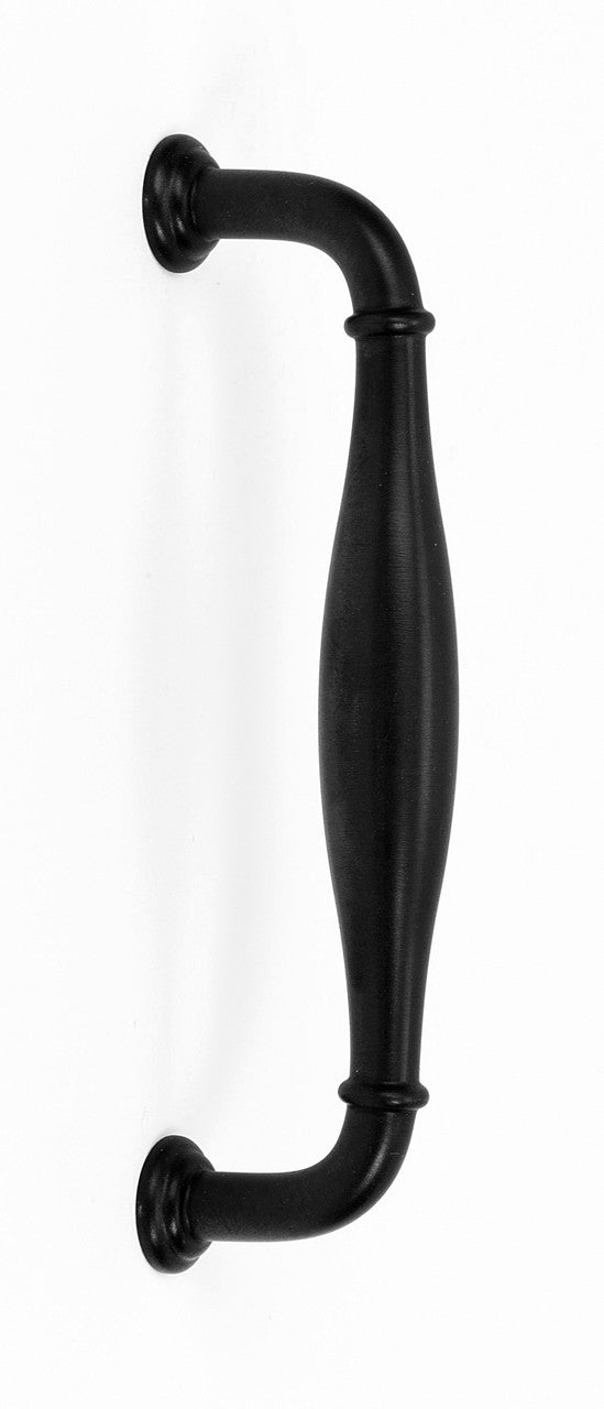 Alno A726-35-MB: 3-1/2" cc Charlie's Collection Cabinet Pull - Matte Black