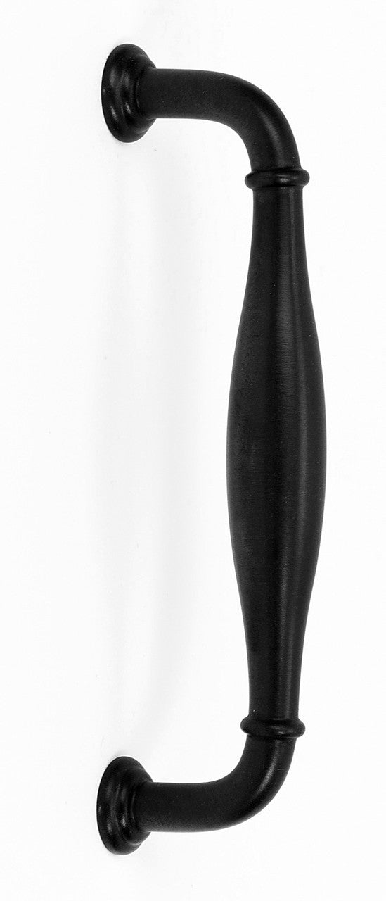 Alno A726-4-MB: 4" cc Charlie's Collection Cabinet Pull - Matte Black