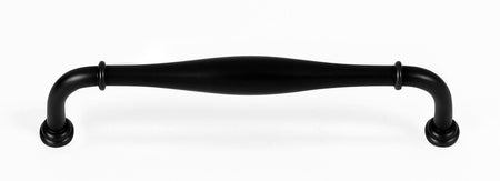 Alno A726-6-MB: 6" cc Acrylic Contemporary Cabinet Pull - Matte Black