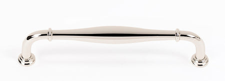 Alno A726-6-PN: 6" cc Charlie's Collection Cabinet Pull - Polished Nickel