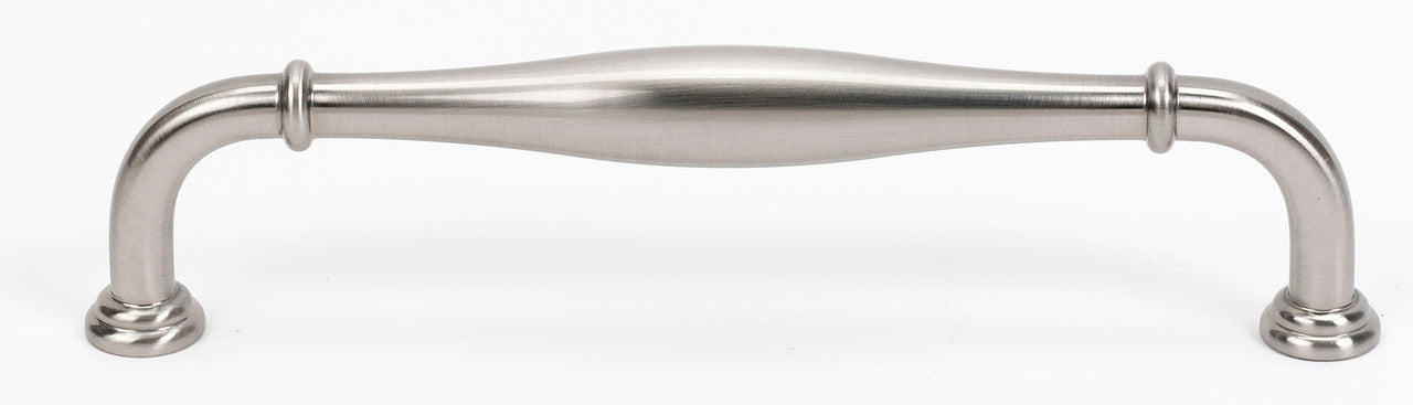 Alno A726-6-SN: 6" cc Charlie's Collection Cabinet Pull - Satin Nickel