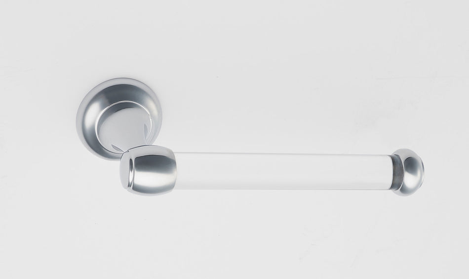 Alno A7366-PC: Acrylic Royale Single Post Tissue Holder - Polished Chrome