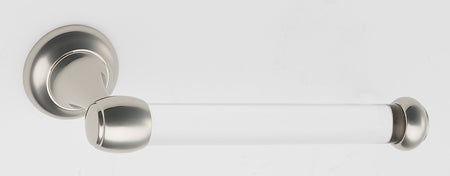 Alno A7366-PN: Acrylic Royale Single Post Tissue Holder - Polished Nickel