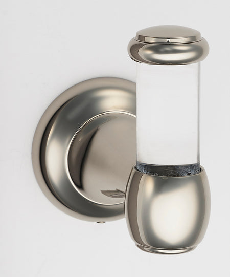 Alno A7381-PN: Acrylic Royale Robe Hook - Polished Nickel